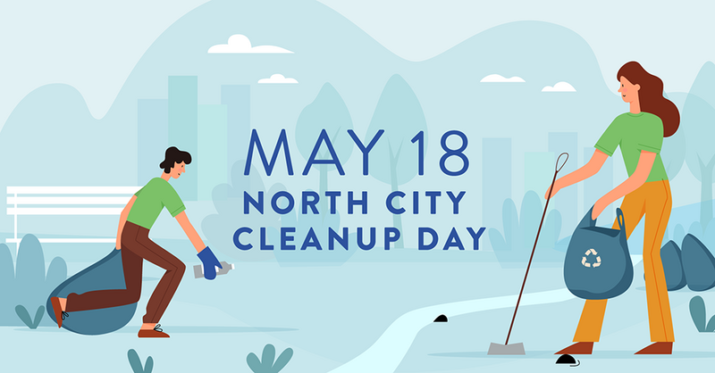 North City Cleanup Day — May 18