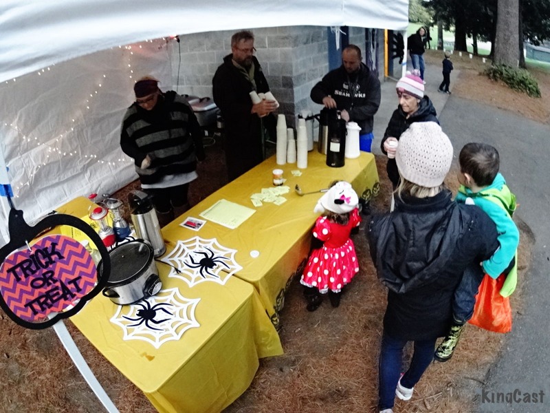 The drink tent