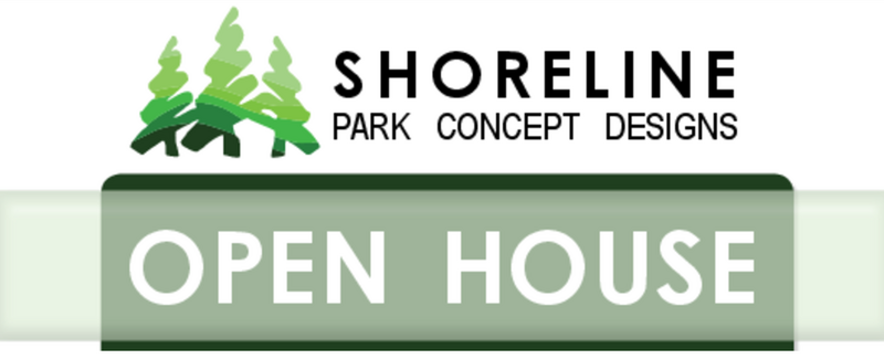 Shoreline Parks Open House banner