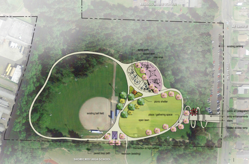 Concept plan for “Ridgecrest Park” (Hamlin East)