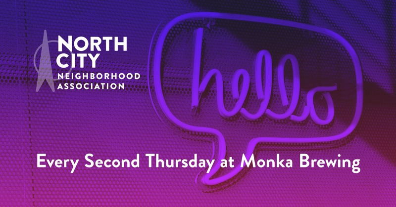 Banner for North City monthly social