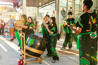 Photo: Mak Fai Kung Fu Dagon and Lion Dance Association provided a celebratory Lion dance.