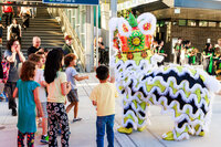 Photo: Mak Fai Kung Fu Dagon and Lion Dance Association provided a celebratory Lion dance.