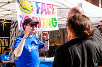 Photo: Dan Dale, North City Neighorhood Association co-chair, talking about his neighborhood.