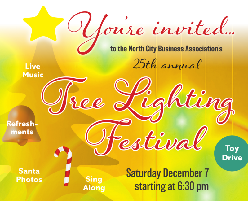 North City Tree Lighting Poster