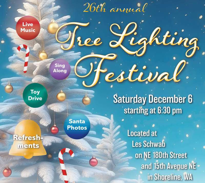 North City Tree Lighting Poster