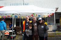 Photo: NCNA Chair Kevin Atkinson with Shoreline Mayor Betsy Robertson, Washington State Senator Jesse Salomon.
